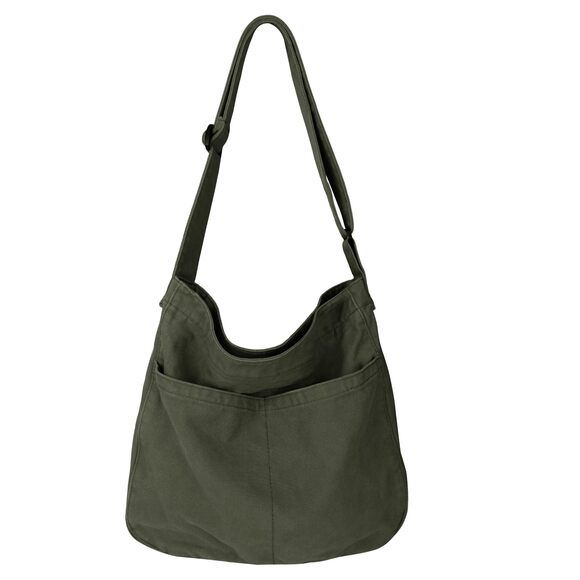 Handbags - 5770 Canvas Tote Bag Large Hobo Crossbody Handbags Casual Shoulder Purse